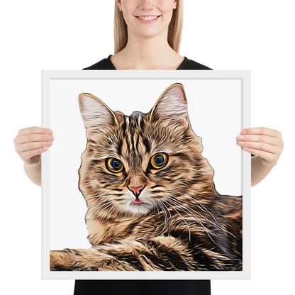 Personalized Framed poster